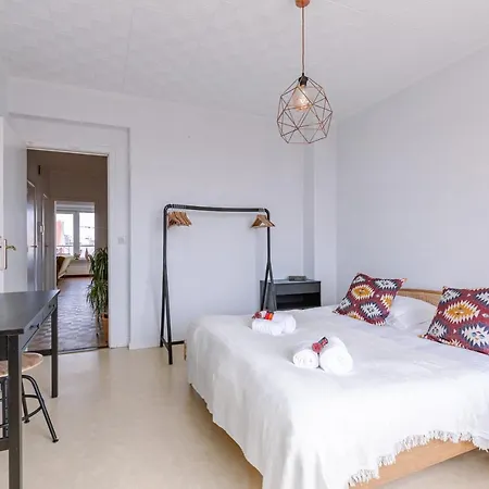 Apartment Super Charming And Sunny Penthouse With Open View Over The Inner And At Walking Distance From The Sea And The Beach *