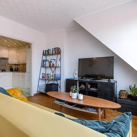 Super Charming And Sunny Penthouse With Open View Over The Inner And At Walking Distance From The Sea And The Beach Apartment Ostende